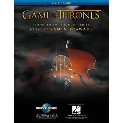 Game of Thrones - Cello and Piano-Strings-Hal Leonard-Engadine Music