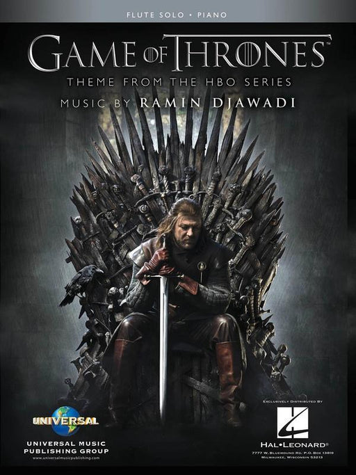 Game of Thrones for Flute Solo and Piano-Woodwind-Hal Leonard-Engadine Music