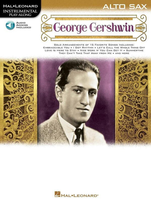 George Gershwin for Alto Saxophone-Woodwind-Hal Leonard-Engadine Music
