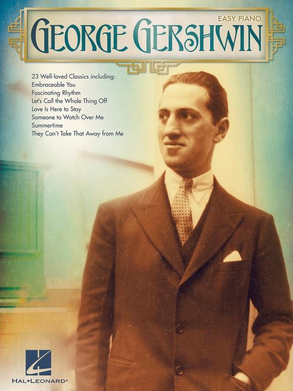 George Gershwin for Easy Piano-Songbooks-Hal Leonard-Engadine Music