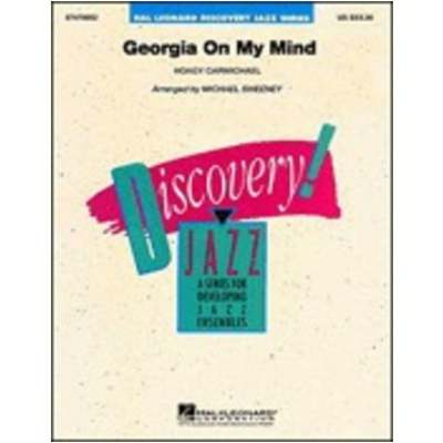 Georgia on My Mind Arr. Michael Sweeney Stage Band Chart Grade 1.5-Stage Band chart-Hal Leonard-Engadine Music