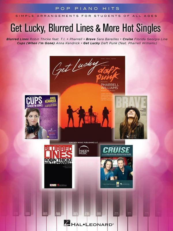 Get Lucky, Blurred Lines & More Hot Singles-Piano & Keyboard-Hal Leonard-Engadine Music