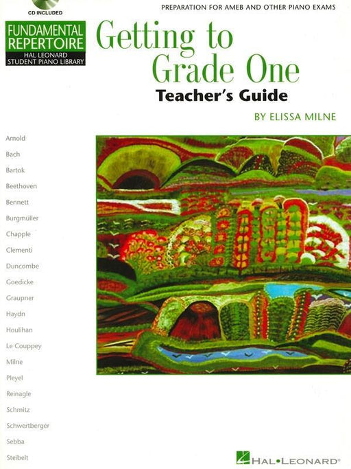 Getting To Grade One Teacher's Guide-Piano & Keyboard-Hal Leonard-Engadine Music