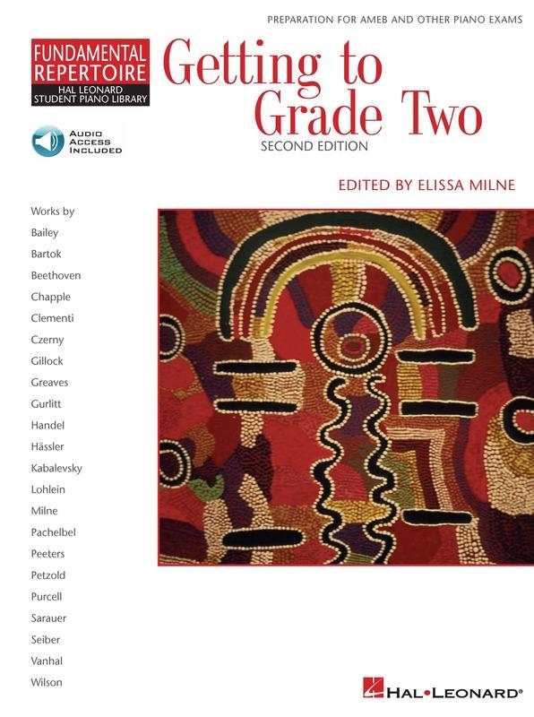 Getting To Grade Two - Book & Online Audio-Piano & Keyboard-Hal Leonard-Engadine Music
