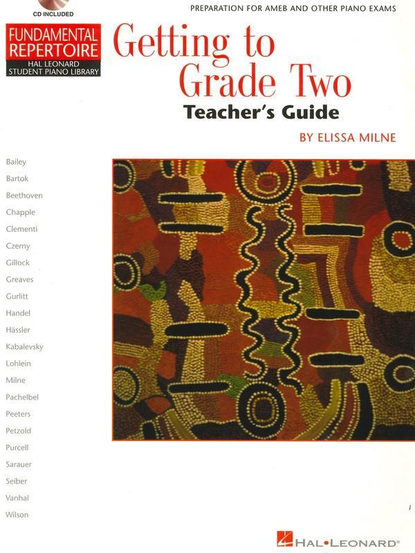 Getting To Grade Two Teacher's Guide-Piano & Keyboard-Hal Leonard-Engadine Music