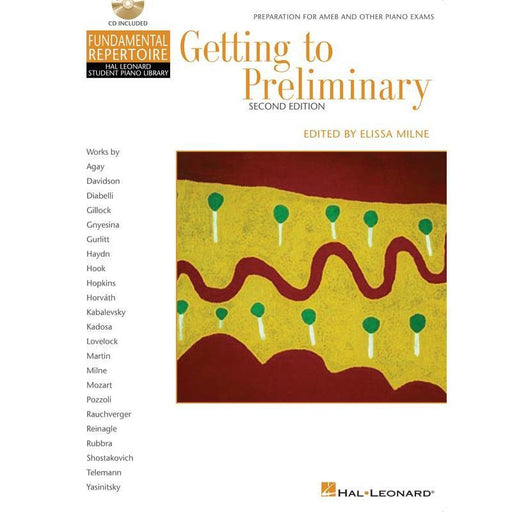 Getting To Preliminary -Bk/CD-Piano & Keyboard-Hal Leonard-Engadine Music