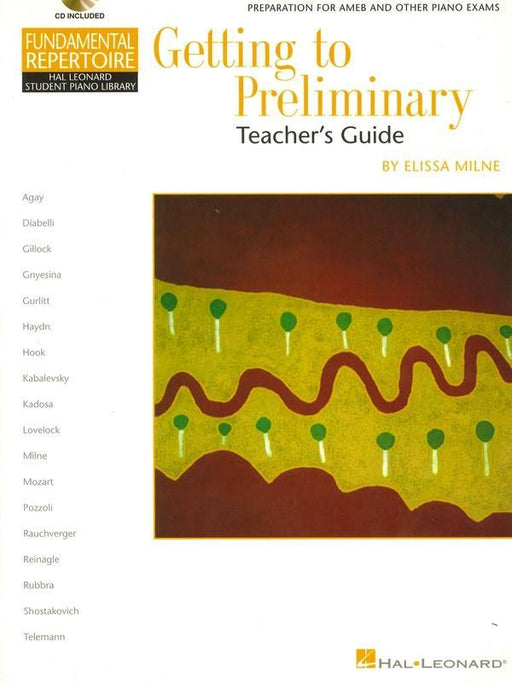 Getting To Preliminary Teacher's Guide-Piano & Keyboard-Hal Leonard-Engadine Music
