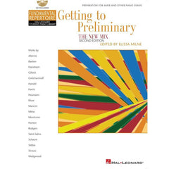 Getting To Preliminary The New Mix - Book & Online Audio-Piano & Keyboard-Hal Leonard-Engadine Music