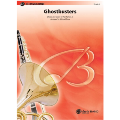 Ghostbusters Theme, Ray Parker Jr. Arr. Michael Story Concert Band Chart Grade 1-Concert Band chart-Alfred-Engadine Music