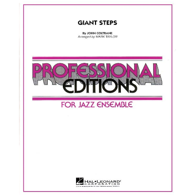 Giant Steps, Coltrane Arr. Mark Taylor Stage Band Chart Grade 5-Stage Band chart-Hal Leonard-Engadine Music