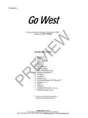 Go West, Arr. Joan Thorp Concert Band Grade 1.5