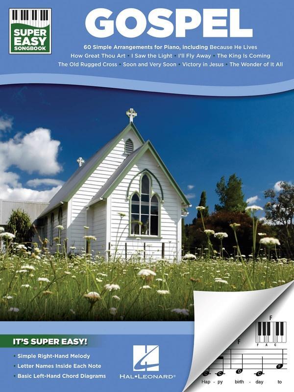 Gospel - Super Easy Songbook-Piano & Keyboard-Hal Leonard-Engadine Music