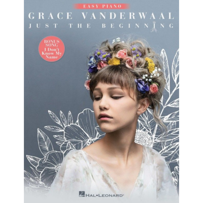 Grace Vanderwaal - Just the Beginning Easy Piano-Piano & Keyboard-Hal Leonard-Engadine Music