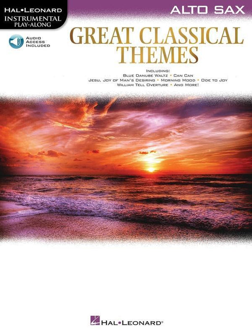 Great Classical Themes for Alto Sax-Woodwind-Hal Leonard-Engadine Music