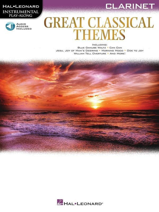 Great Classical Themes for Clarinet-Woodwind-Hal Leonard-Engadine Music