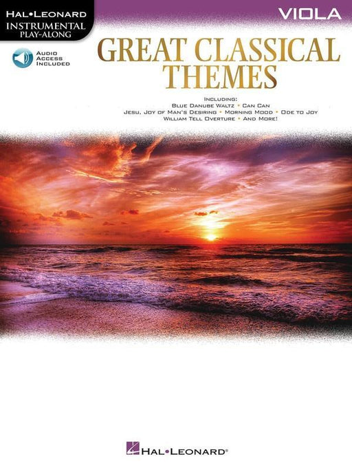 Great Classical Themes for Viola-Strings-Hal Leonard-Engadine Music