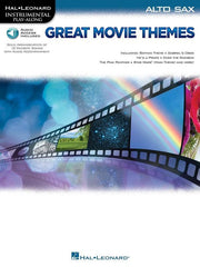 Great Movie Themes for Alto Saxophone-Woodwind-Hal Leonard-Engadine Music