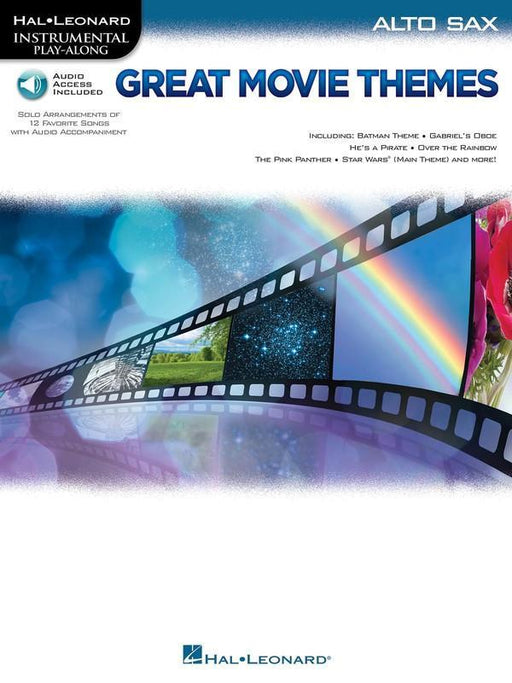 Great Movie Themes for Alto Saxophone-Woodwind-Hal Leonard-Engadine Music