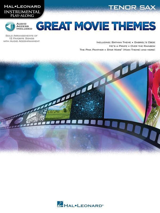 Great Movie Themes for Tenor Saxophone-Woodwind-Hal Leonard-Engadine Music