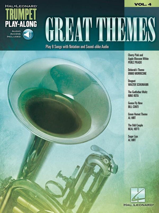 Great Themes - Trumpet Play-Along Volume 4-Brass-Hal Leonard-Engadine Music