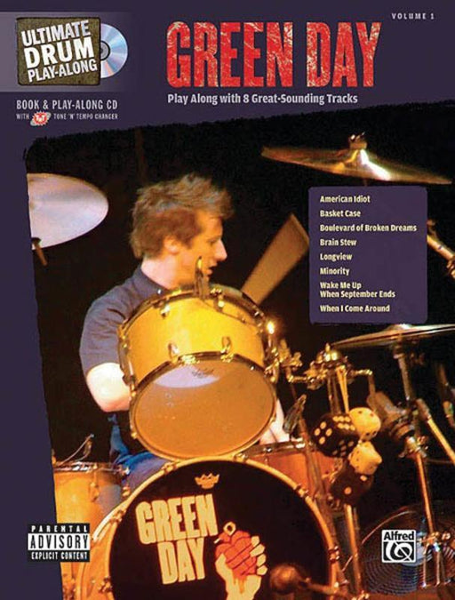 Green Day - Ultimate Drum Play-Along-Percussion-Alfred-Engadine Music
