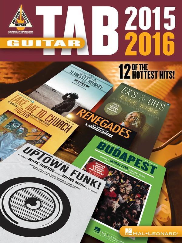 Guitar Tab 2015-2016-Songbooks-Hal Leonard-Engadine Music