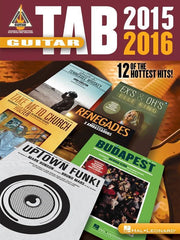 Guitar Tab 2015-2016-Songbooks-Hal Leonard-Engadine Music