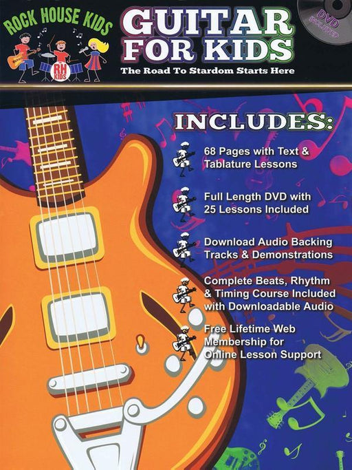 Guitar for Kids, Book/DVD/Online Audio-Guitar & Folk-Hal Leonard-Engadine Music