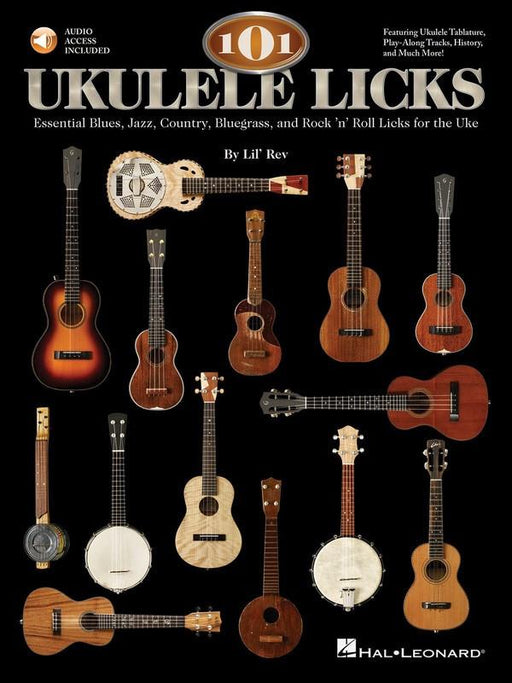 Hal Leonard 101 Ukulele Licks-Guitar & Folk-Hal Leonard-Engadine Music