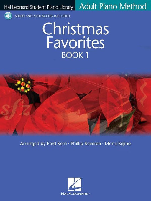 Hal Leonard Adult Piano Method Christmas Favorites Book 1 - Book/CD-Piano & Keyboard-Hal Leonard-Engadine Music