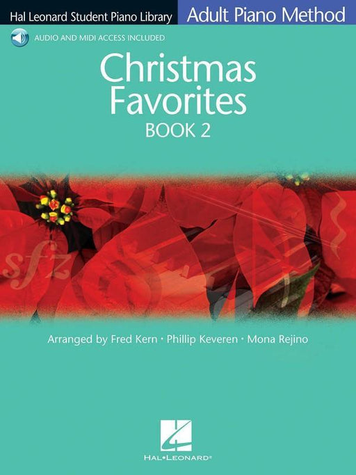 Hal Leonard Adult Piano Method Christmas Favorites Book 2 - Book/CD-Piano & Keyboard-Hal Leonard-Engadine Music