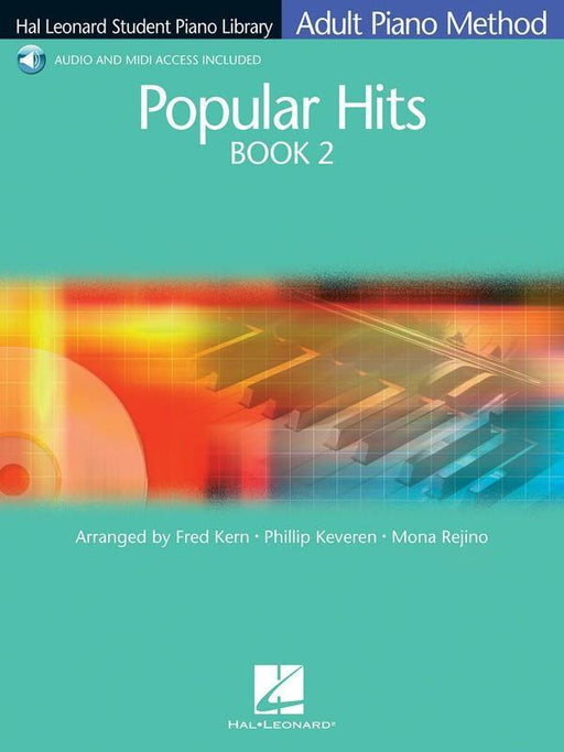 Hal Leonard Adult Piano Method Popular Hits Book 2 - Book & Online Audio-Piano & Keyboard-Hal Leonard-Engadine Music