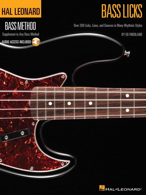 Hal Leonard Bass Licks-Guitar & Folk-Hal Leonard-Engadine Music