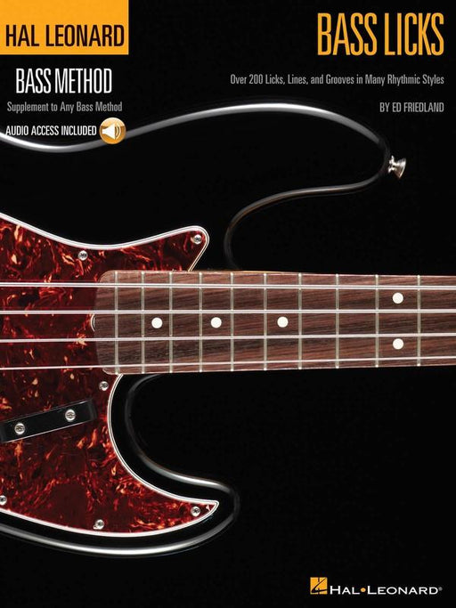Hal Leonard Bass Licks-Guitar & Folk-Hal Leonard-Engadine Music
