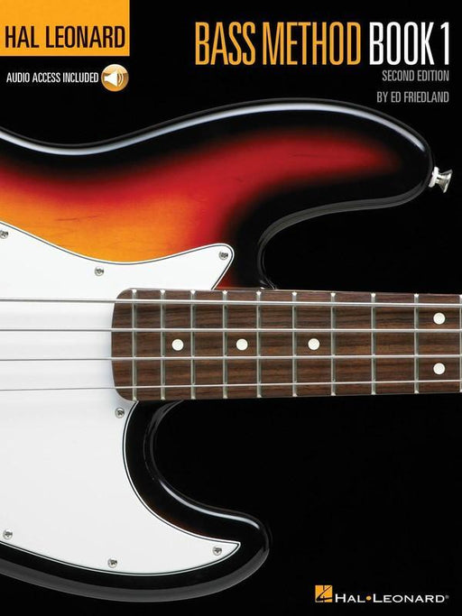 Hal Leonard Bass Method Book 1 - 2nd Edition, Book & Online Audio-Guitar & Folk-Hal Leonard-Engadine Music