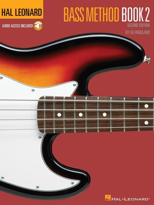 Hal Leonard Bass Method Book 2 - 2nd Edition, Book & Online Audio-Guitar & Folk-Hal Leonard-Engadine Music