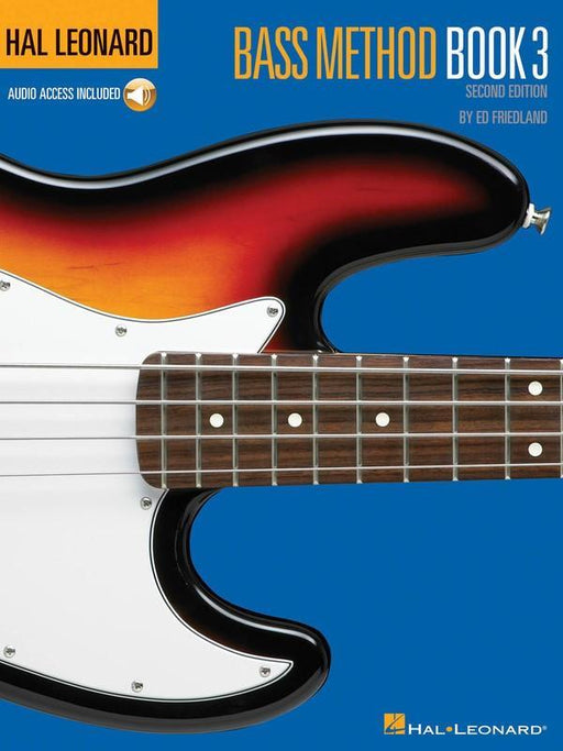 Hal Leonard Bass Method Book 3 - 2nd Edition, Book & Online Audio-Guitar & Folk-Hal Leonard-Engadine Music