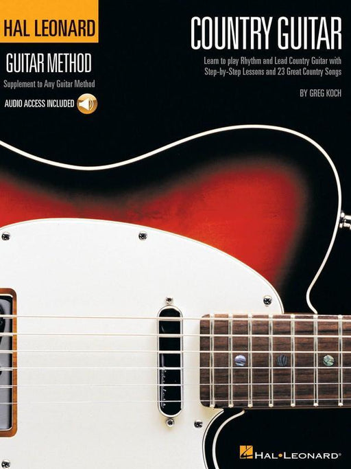 Hal Leonard Country Guitar Method-Guitar & Folk-Hal Leonard-Engadine Music