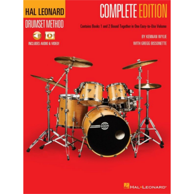 Hal Leonard Drumset Method - Complete Edition-Percussion-Hal Leonard-Engadine Music
