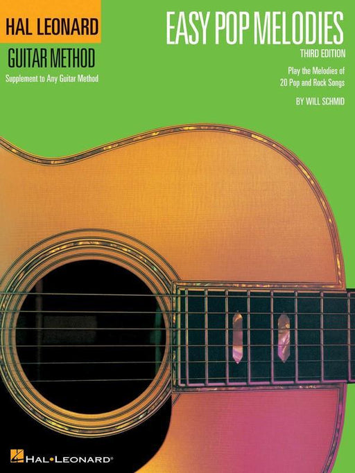 Hal Leonard Easy Pop Melodies - 3rd Edition, Guitar-Songbooks-Hal Leonard-Engadine Music