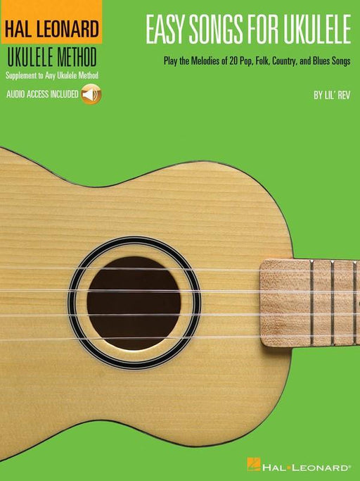 Hal Leonard Easy Songs for Ukulele-Songbooks-Hal Leonard-Engadine Music