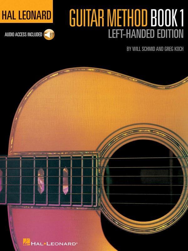 Hal Leonard Guitar Method, Book 1 - Left-Handed Edition, Book & Online Audio-Guitar & Folk-Hal Leonard-Engadine Music