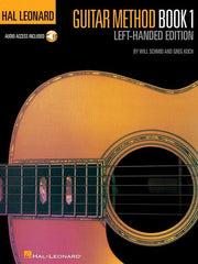 Hal Leonard Guitar Method, Book 1 - Left-Handed Edition, Book & Online Audio-Guitar & Folk-Hal Leonard-Engadine Music