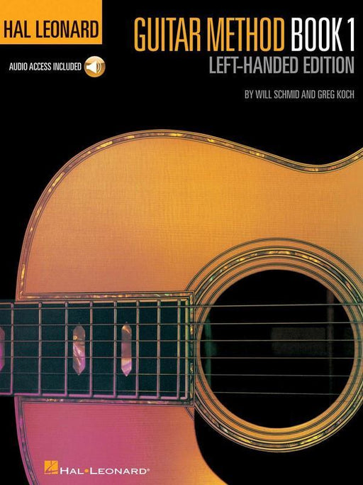 Hal Leonard Guitar Method, Book 1 - Left-Handed Edition, Book & Online Audio-Guitar & Folk-Hal Leonard-Engadine Music