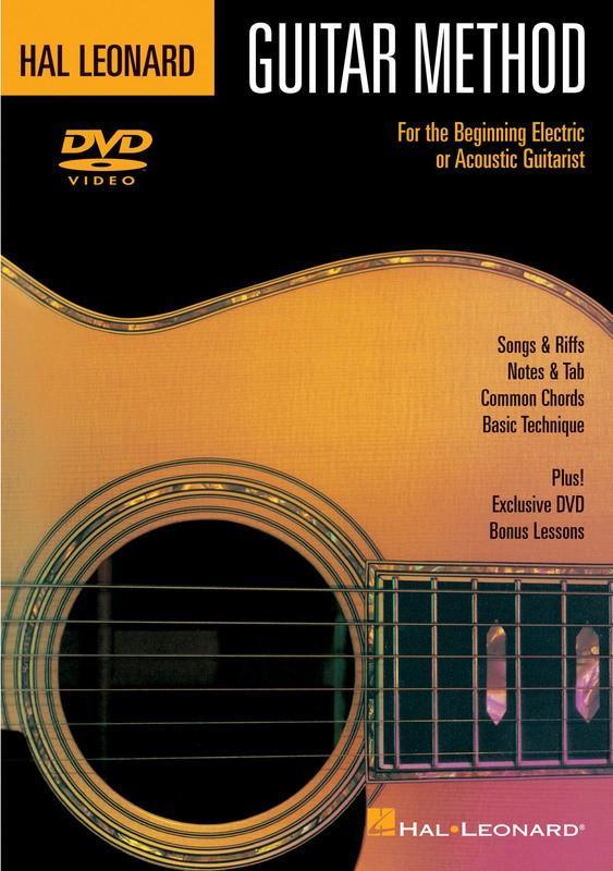 Hal Leonard Guitar Method DVD-CD & DVD-Hal Leonard-Engadine Music