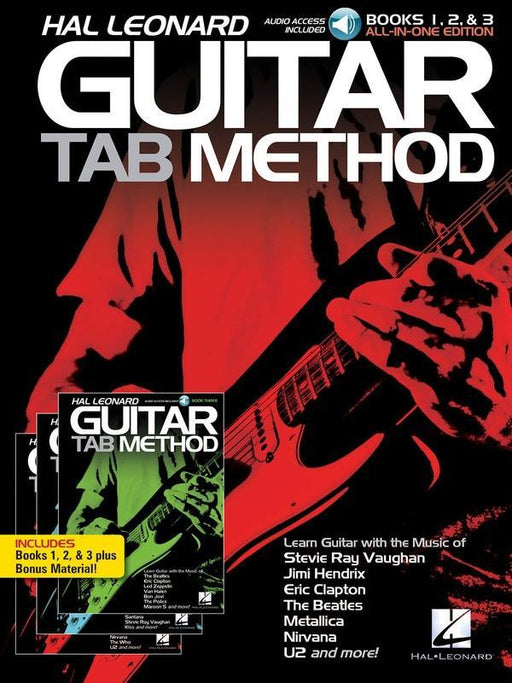 Hal Leonard Guitar Tab Method: Books 1, 2 & 3-Guitar & Folk-Hal Leonard-Engadine Music