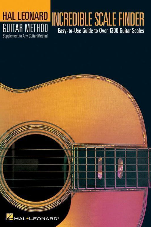 Hal Leonard Incredible Scale Finder-Guitar & Folk-Hal Leonard-Engadine Music