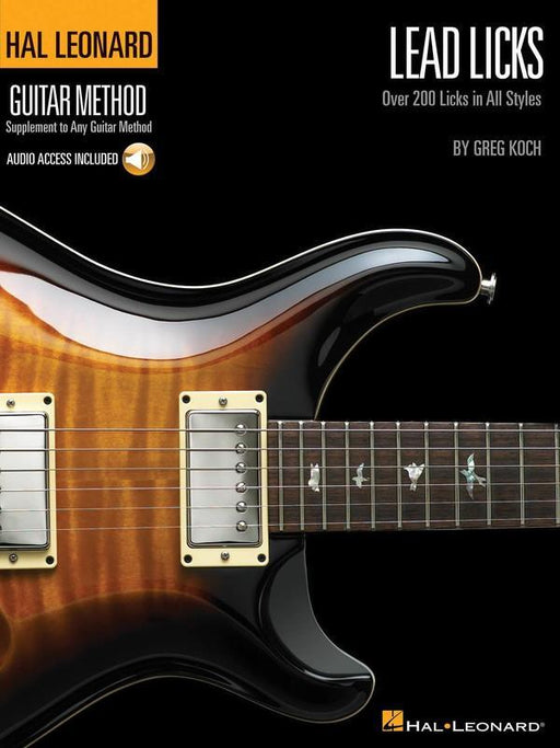Hal Leonard Lead Licks-Guitar & Folk-Hal Leonard-Engadine Music