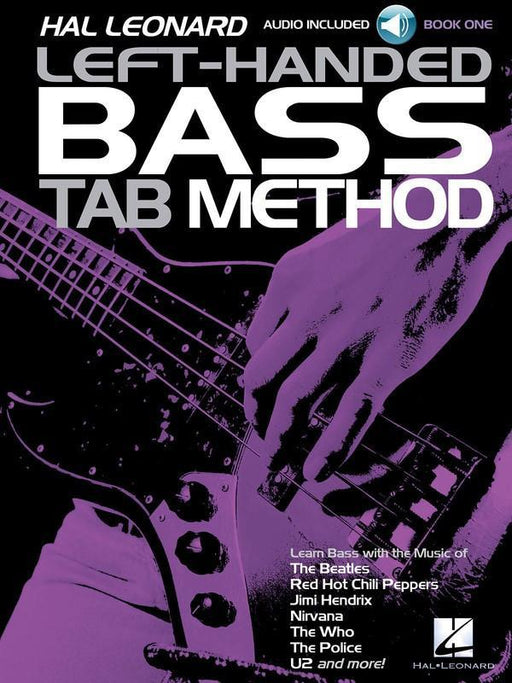 Hal Leonard Left-Handed Bass Tab Method - Book 1-Guitar & Folk-Hal Leonard-Engadine Music