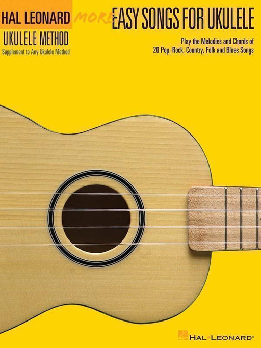 More Easy Songs for Ukulele-Guitar & Folk-Hal Leonard-Engadine Music